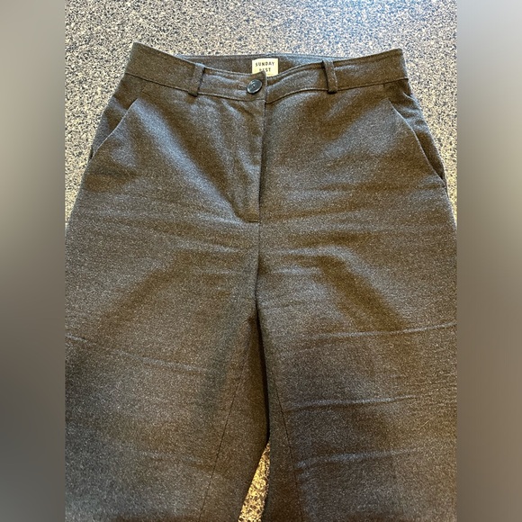 Sunday Best grey trousers size 6 aritzia - Picture 5 of 5